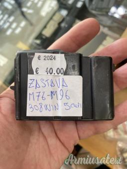 CARICATORE ORIGINALE PER CARABINA ZASTAVA MOD. M96 CAL. 8X57JS DA 5 COLPI (VEDI LA DESCRIZIONE)