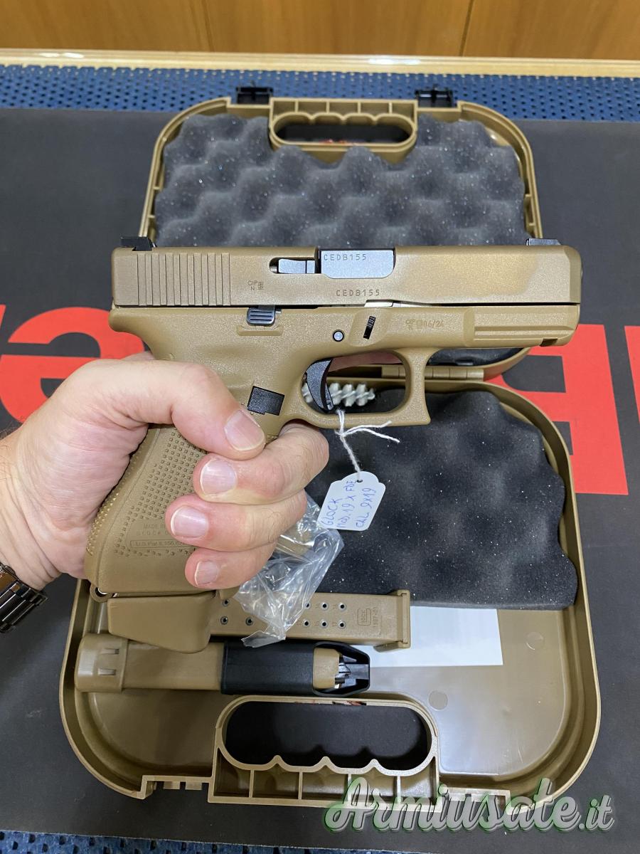 Glock 19x 5a gen 9x19mm Parabellum | Luger | NATO (nuova) (vedi la descrizione Glock 19x 5a gen 9x19mm Parabellum | Luger | NATO (nuova) (vedi la descrizione