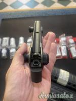 MANIGLIA IN FERRO CON TACCA DI MIRA REGOLABILE PER CARABINA M4 (NUOVA) (VEDI LA DESCRIZIONE)