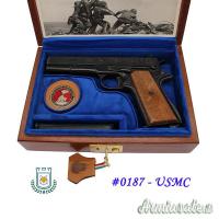 #0187 Valigetta Nuova in Legno Massello Colt 1911 