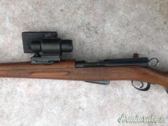 Carabina Schmidt rubin k11 cal 7.5x55 con ottica wild illuminata ottime condizioni