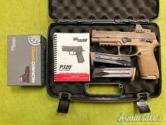 SIG Sauer P320 M17 con Romeo 1, Sportiva, 9×19 (9 Parabellum) SIG Sauer P320 M17 con Romeo 1, Sportiva, 9×19 (9 Parabellum)