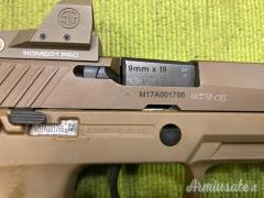 SIG Sauer P320 M17 con Romeo 1, Sportiva, 9×19 (9 Parabellum) SIG Sauer P320 M17 con Romeo 1, Sportiva, 9×19 (9 Parabellum)
