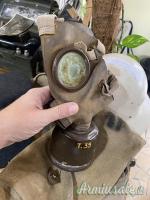 MASCHERA ANTIGAS ORIGINALE BELLICA ITALIANA DELLA 2° GUERRA MONDIALE (VEDI LA DESCRIZIONE)