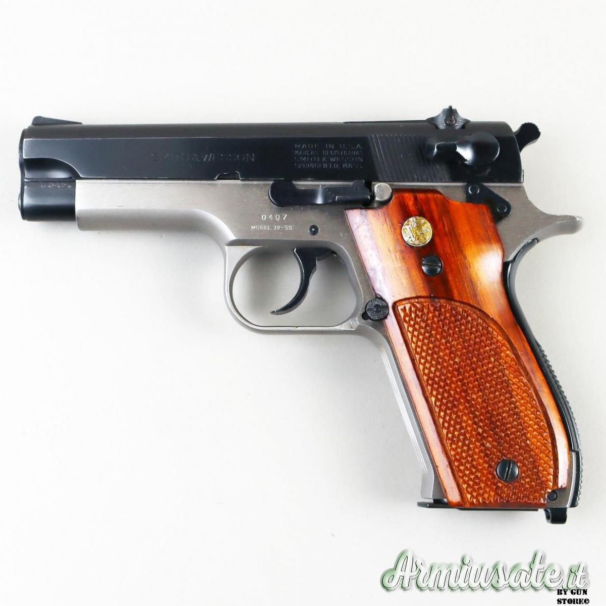 Smith and Wesson 39-SS 9x19mm Parabellum | Luger | NATO Smith and Wesson 39-SS 9x19mm Parabellum | Luger | NATO