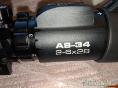 Konuspro as-34  2-6x28 nuovo