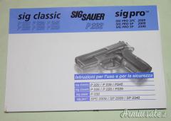 Manuali Pistole Sig Sauer Vari :