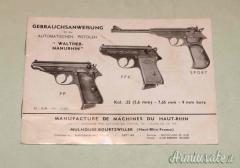 Manuali Pistole Walther Vari :