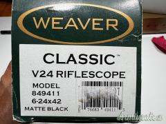 Cannocchiale WEAVER V24 RIFLESCOPE 6-24X42