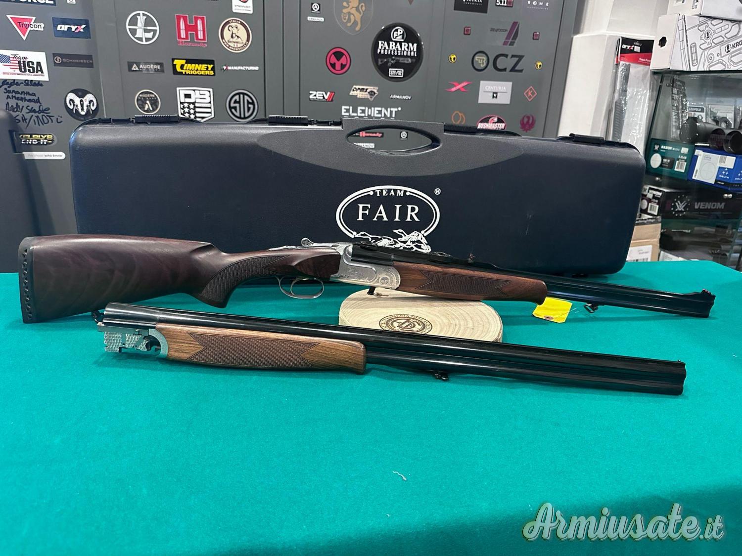 Sovrapposto marca FAIR modello SAFARI DE LUXE calibro 30R Blaser / 20 Sovrapposto marca FAIR modello SAFARI DE LUXE calibro 30R Blaser / 20