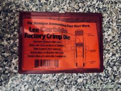 Lee carbide factory crimp die  40 smith en wesson Lee carbide factory crimp die  40 smith en wesson