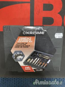 KIT PULIZIA PER PISTOLA MARCA CROME (NUOVO) (VEDI LA DESCRIZIONE)