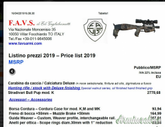 ...Altro | Non elencato Stradivari  - fabbrica FAVS .308 Winchester