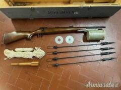 Jager lanciarpione per caccia marina mod. A.P.67M cal 11x50 con cariche di lancio