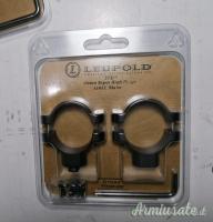 ANELLI LEUPOLD 30 MM 51033 NUOVI MAI MONTATE