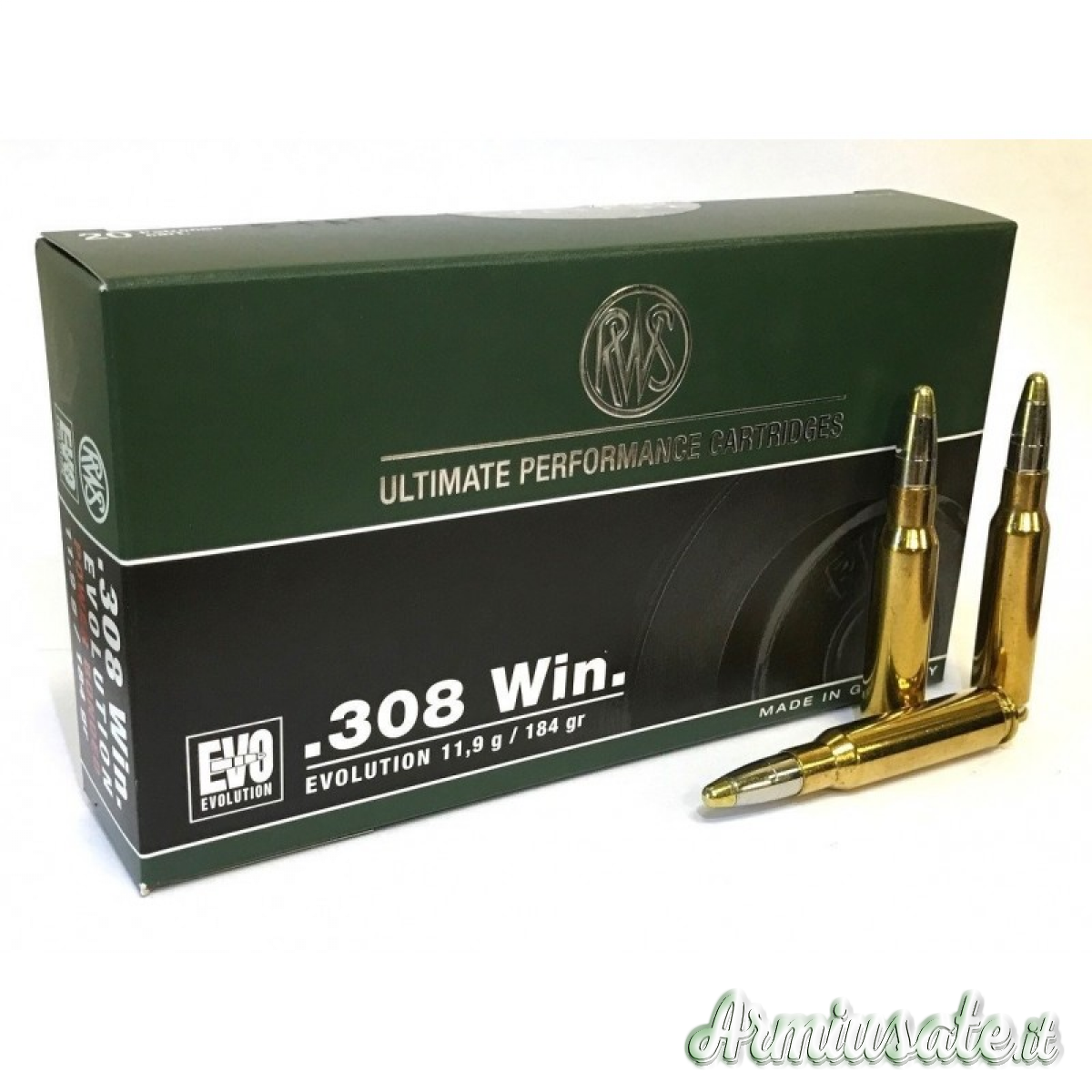 Munizioni RWS calibro 308 Win Munizioni RWS calibro 308 Win
