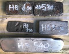 Lingotti in lega per fusioni palle 3 €. Kg.