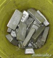 Lingotti in lega per fusioni palle 3 €. Kg.