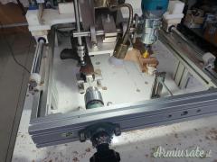 PANTOGRAFO COPIATORE PER CALCI IN LEGNO E IMPUGNATURE CALCI REGOLABILI.