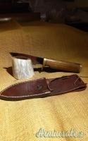 Coltello caccia MBK 25/5 Ottone