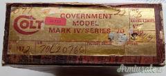 Colt GOVER.MKIV SERIE 70 7.65x22mm Parabellum  |  7.65x22mm Luger  | .30 Luger