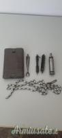Piastrine per fucile Garant + kit pulizia armi ex ordinanza. Ecc.ecc.