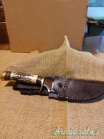Coltello caccia custom Mark's 11 ad 1 tagliente