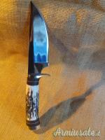 Coltello caccia custom Mark's 11 ad 1 tagliente