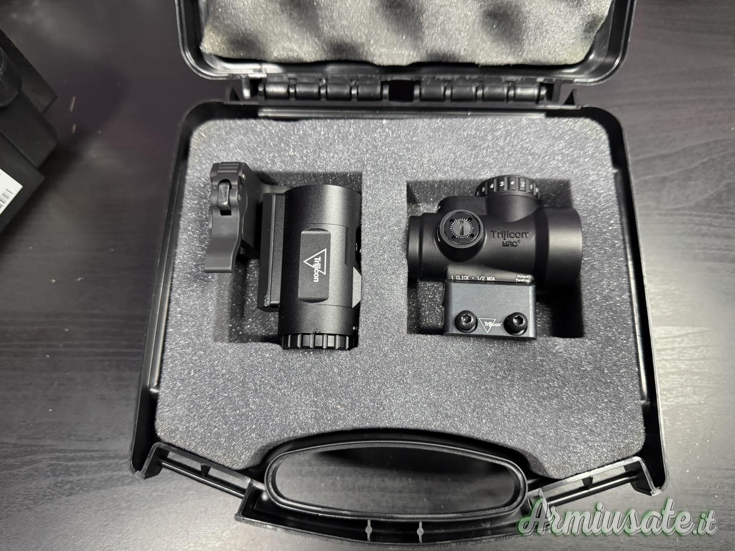 Trijicon MRO® HD 1x25 Red Dot Sight with 3x Magnifier Trijicon MRO® HD 1x25 Red Dot Sight with 3x Magnifier