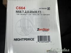 NF NIGHTFORCE NX8 – 2.5-20x50mm F1 - Horus TREMOR3™ - Illuminated - Dark Earth
