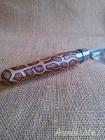 Coltello Opinel nr. 9 pirografato