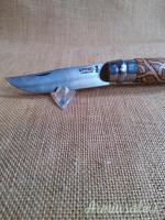Coltello Opinel nr. 9 pirografato