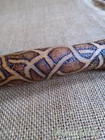 Coltello Opinel nr. 9 pirografato