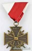 Croce austriaca d'epoca nazista cosiddetta “Österreich Ehrenkreuz - für Heimat und Volk 1939-1945”