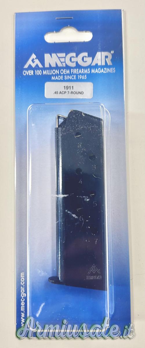 MEC-GAR CARICATORE COLT 1911 & CLONI CAL. 45 ACP DA 7 COLPI MEC-GAR CARICATORE COLT 1911 & CLONI CAL. 45 ACP DA 7 COLPI
