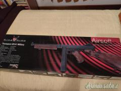 Thompson M1A1 king Arms asg elettrico cromato perfetto