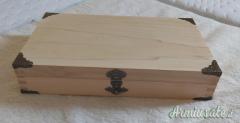 Cofanetto in Acero per revolver western