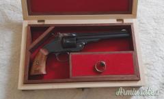 Cofanetto in Acero per revolver western