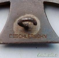 Croce di ferro tedesca modello 1870 di 1^ classe in “falso d’autore” cd. “falso Deschler & Sohn”