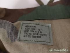 Mimetica completa (giacca+pantalone+berretto) anni 90 - Specialità 