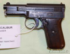 Pistola Mauser 10  Calibro  6,35