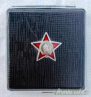 Portasigarette d’epoca 2' blocco per “alto” Ufficiale della “ARMATA ROSSA” sovietica (U.R.S.S.)