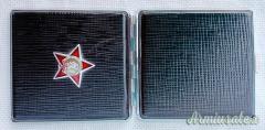 Portasigarette d’epoca 2' blocco per “alto” Ufficiale della “ARMATA ROSSA” sovietica (U.R.S.S.)