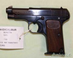 Pistola Beretta 1915  Cal. 7,65