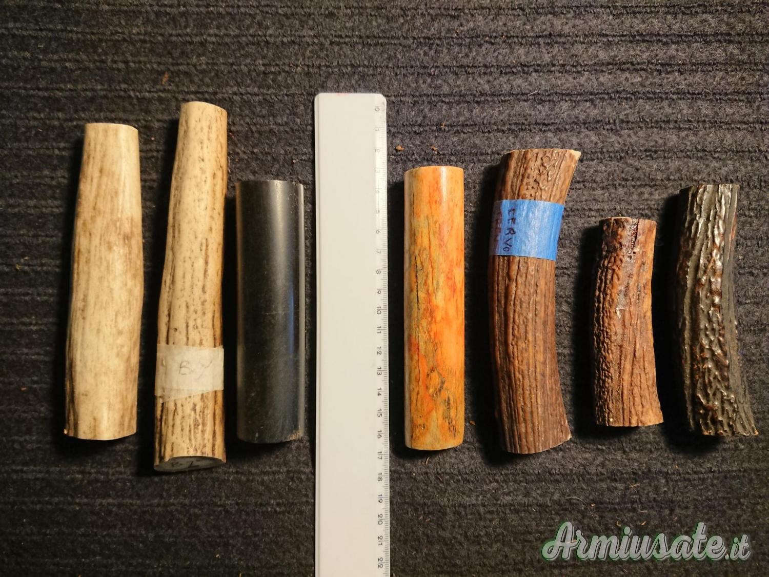 Corno e osso per manici di coltelli Corno e osso per manici di coltelli