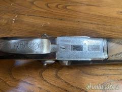 Doppietta Artigianale incisa a cani esterna calibro 12