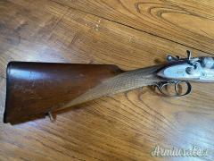 Doppietta Artigianale incisa a cani esterna calibro 12