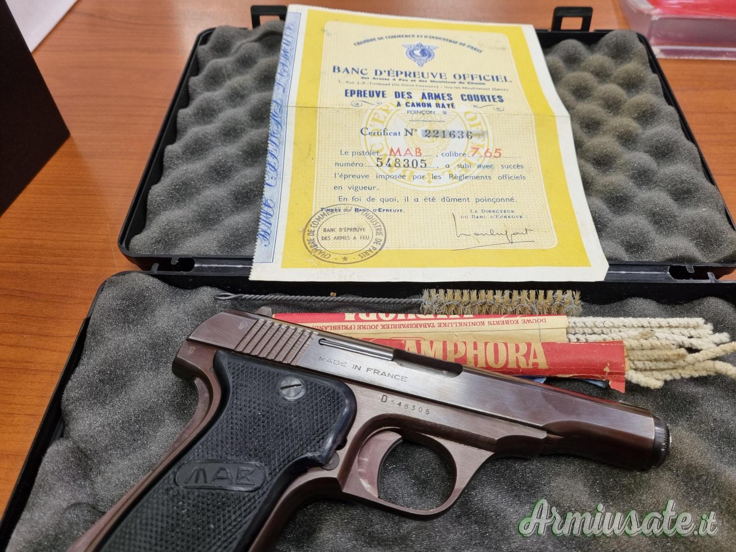 PISTOLA SEM.AUT. MAB MOD.D PISTOLA SEM.AUT. MAB MOD.D