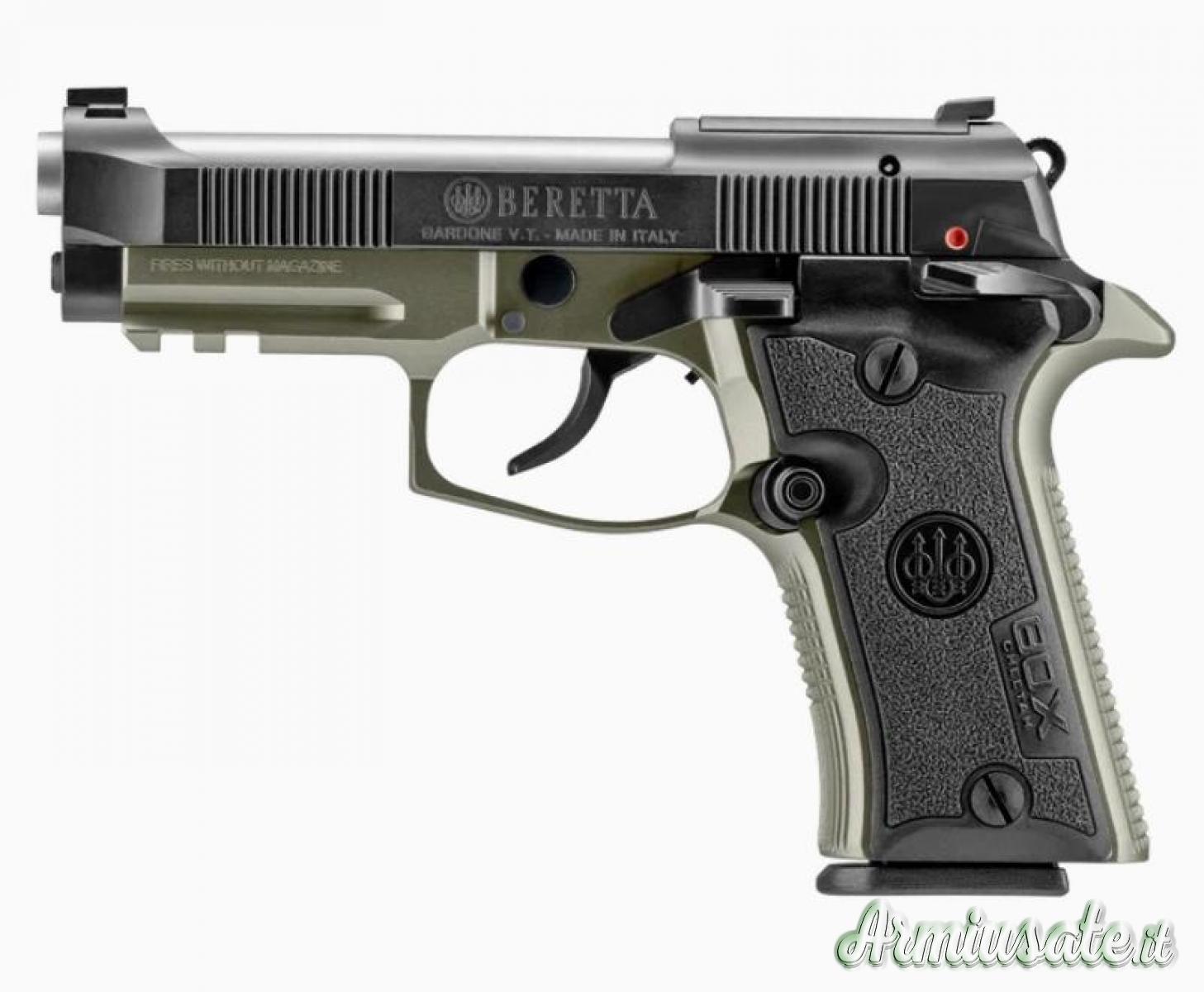 Beretta 80X Cheetah Green .380 ACP | 9x17mm Browning Short Beretta 80X Cheetah Green .380 ACP | 9x17mm Browning Short