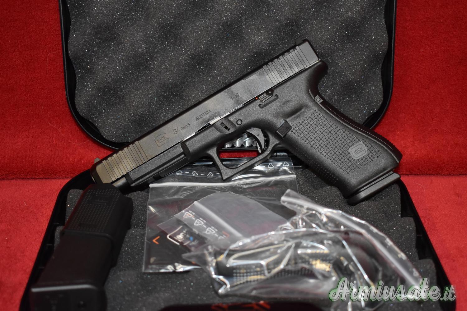 Glock 34 Gen5 Mos 9x19mm Parabellum | Luger | NATO Glock 34 Gen5 Mos 9x19mm Parabellum | Luger | NATO